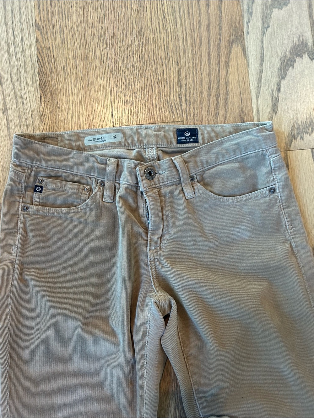 Stevies Straight Leg Pants in Light Brown